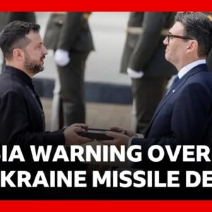 Russia warns of growing tension as UK hands Ukraine long-range missile blueprints | BBC News