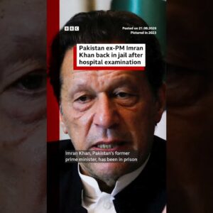 Pakistan ex-PM Imran Khan back in jail after hospital examination. #BBCNews