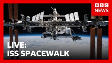 LIVE: Nasa astronauts conduct spacewalk from International Space Station
