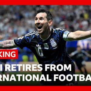 Lionel Messi retires from international football | BBC News