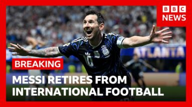 Lionel Messi retires from international football | BBC News