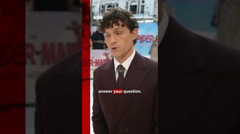 Is Tom Holland going to be in Avengers: Doomsday? #TomHolland #Avengers #BBCNews