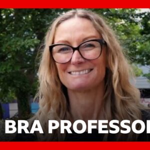 Meet 'the bra professor' | BBC News