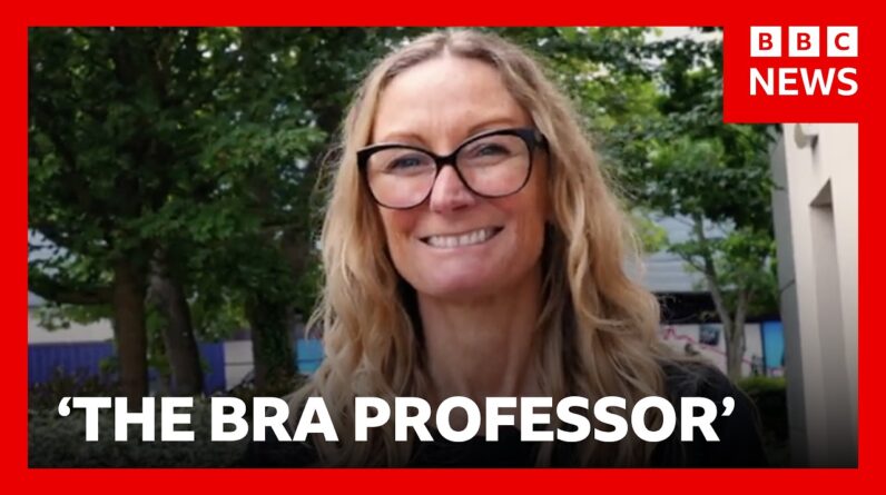 Meet 'the bra professor' | BBC News