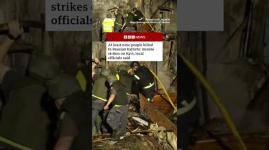 Russian strikes on Kyiv kill at least nine, Ukraine officials say. #Ukraine #Russia #BBCNews