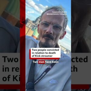 Two people convicted in relation to death of French Kick streamer. #Kick #JeanPormanove #BBCNews