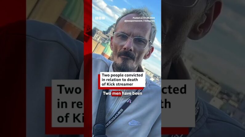 Two people convicted in relation to death of French Kick streamer. #Kick #JeanPormanove #BBCNews