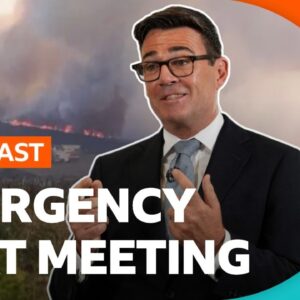 UK prime minister Andy Burnham calls emergency Cobra meeting on extreme heat | BBC Newscast