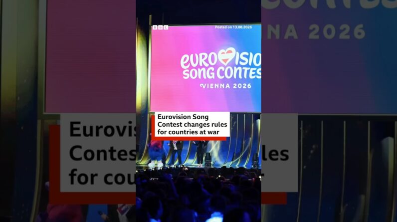 Eurovision Song Contest changes rules for countries at war. #Eurovision #Music #BBCNews