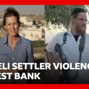 Tracking one week of Israeli settler violence in occupied West Bank | BBC News