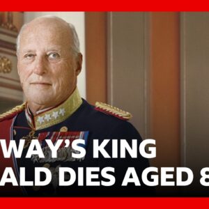 Norway's King Harald V has died at the age of 89 | BBC News