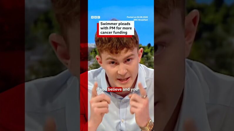 50m breaststroke holder pleads with UK PM for more cancer funding. #UK #Cancer #BBCNews