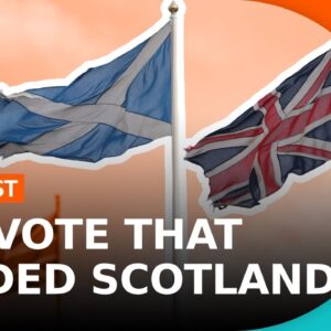 Old Newscast: The Scottish independence referendum | BBC Newscast