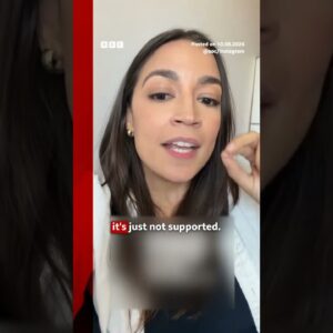 Congresswoman Alexandria Ocasio-Cortez reveals she is freezing her eggs. #BBCNews