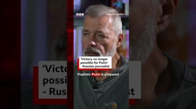 'Victory no longer possible for Putin’, Russian journalist says. #Putin #Russia #Ukraine  #BBCNews