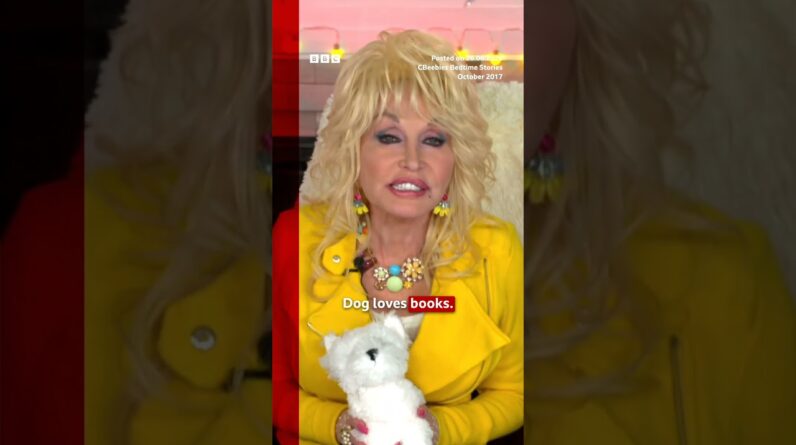 Dolly Parton shares a bedtime story on CBeebies. #DollyParton #CBeebies #BBCNews