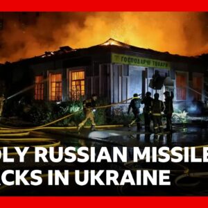 Russia launches deadly strikes on Ukraine's capital Kyiv | BBC News