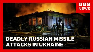 Russia launches deadly strikes on Ukraine's capital Kyiv | BBC News
