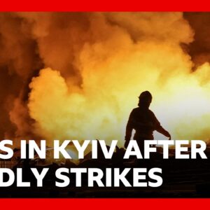 Russian attack kills at least 17 in Ukraine | BBC News