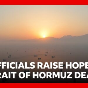 US optimistic of a Strait of Hormuz deal between Iran and Oman | BBC News