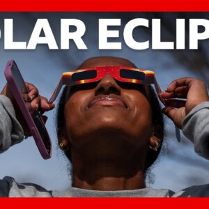 Solar eclipse: When is it and how to watch it safely | BBC News