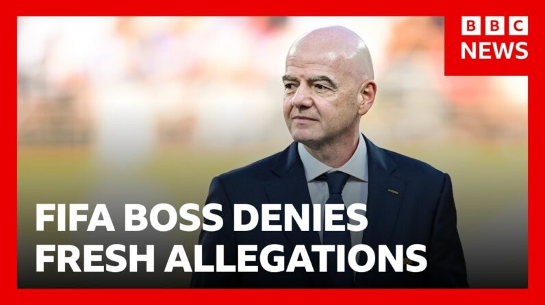 Fifa boss Gianni Infantino denies claims Uefa paid off alleged 'lover' | BBC News