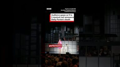 9 to 5 musical cast member pays tribute to Dolly Parton after her death aged 80. #BBCNews