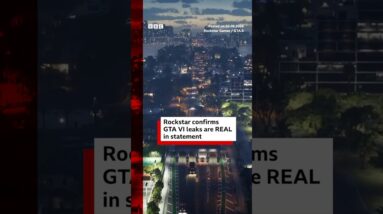Rockstar confirms GTA VI leaks are REAL in statement. #GTA6 #RockstarGames #GTA6Leaks #BBCNews