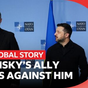 The campaign to replace Ukraine's Volodymyr Zelensky | The Global Story