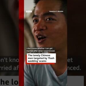 The lonely Chinese men being conned by fake brides. #China #BBCNews