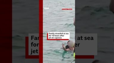 Family stranded at sea for 16 hours after jet ski capsizes in Thailand. #BBCNews