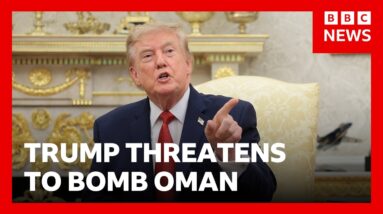 Trump threatens to bomb Oman and demands Iran surrender | BBC News