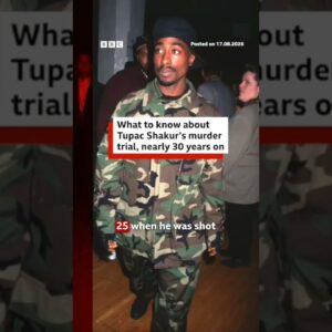 Tupac Shakur murder heading to trial in Las Vegas. #BBCNews