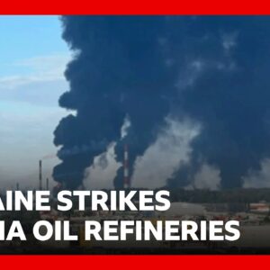 Ukraine strikes two Russian oil refineries | BBC News