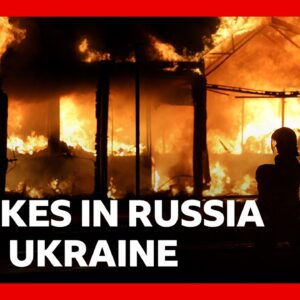 Russia launches wave of strikes on Ukraine as Kyiv hits 'Russia's Amazon' | BBC News