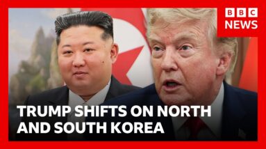 Trump calls North Korea 'unthreatening' after reducing military drills with South Korea | BBC News