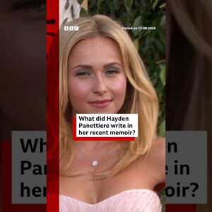 What did Hayden Panettiere write in her recent memoir? #BBCNews