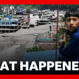 What happened in the Nepal-Tibet flash floods? | BBC News
