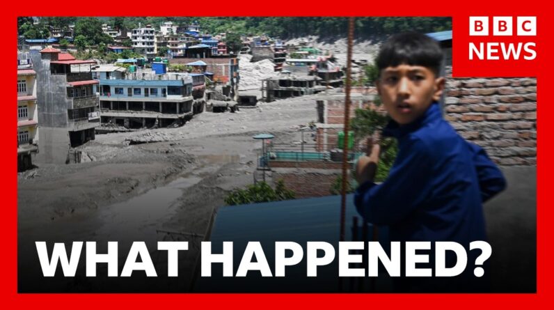 What happened in the Nepal-Tibet flash floods? | BBC News