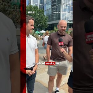 What's acceptable to wear to work in a heatwave? #BBCNews