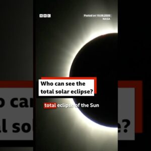 Who can see the upcoming solar eclipse? #BBCNews