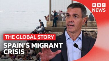 Who is to blame for the chaos on Spain’s border? | BBC News