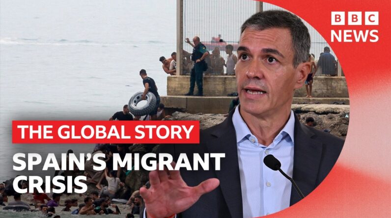 Who is to blame for the chaos on Spain’s border? | BBC News