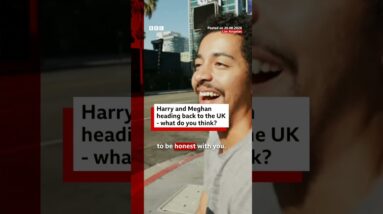Harry and Meghan heading back to the UK - what do you think? #UKRoyals #BBCNews