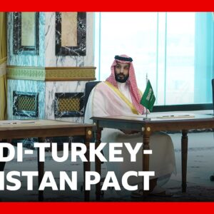 Saudi Arabia, Turkey and Pakistan make pact as tensions grow in Strait of Hormuz | BBC News