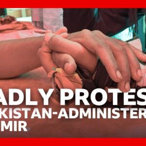 Inside city gripped by deadly protests in Pakistan-administered Kashmir | BBC News