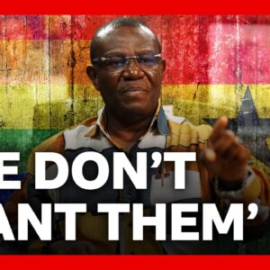 ‘You should be in prison’: Ghana MP on gay people and allies | BBC News