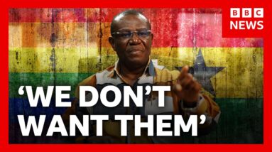 ‘You should be in prison’: Ghana MP on gay people and allies | BBC News