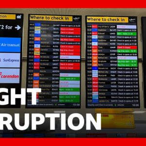 Airlines criticise air traffic control after second glitch this month | BBC News