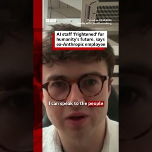 AI staff 'genuinely frightened' for humanity's future, says ex-Anthropic employee.#AI #BBCNews